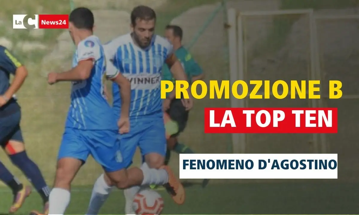 Promozione B, la top ten di Zona D: D’Agostino fa il fenomeno ed è ancora lui il leader di giornata