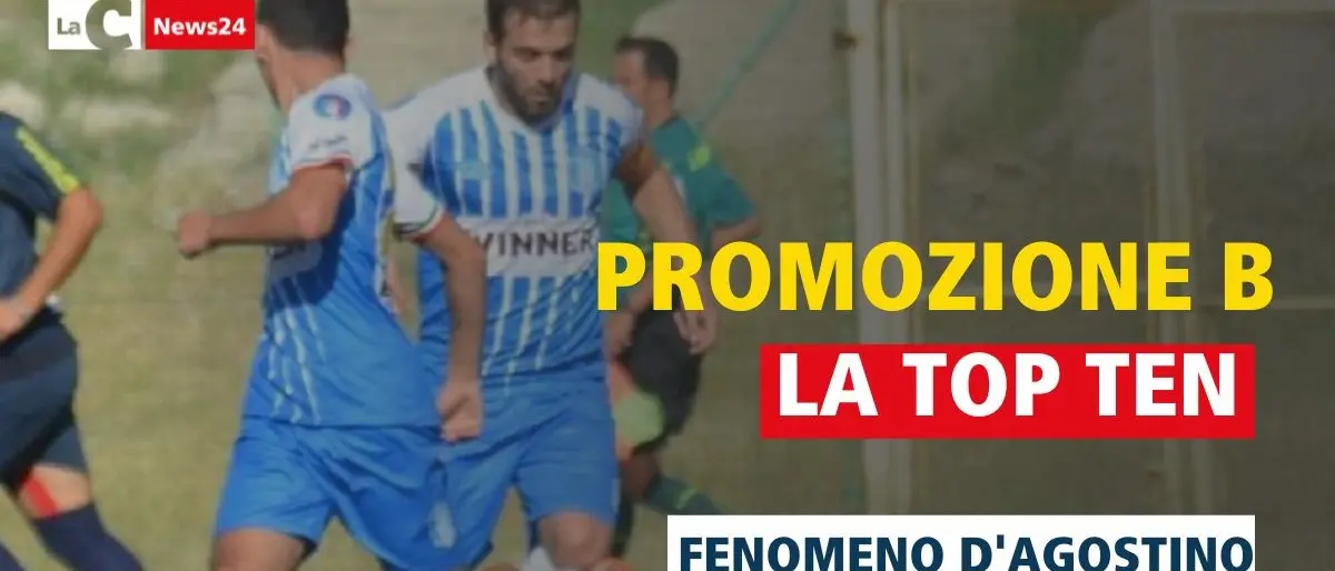 Promozione B, la top ten di Zona D: D’Agostino fa il fenomeno ed è ancora lui il leader di giornata