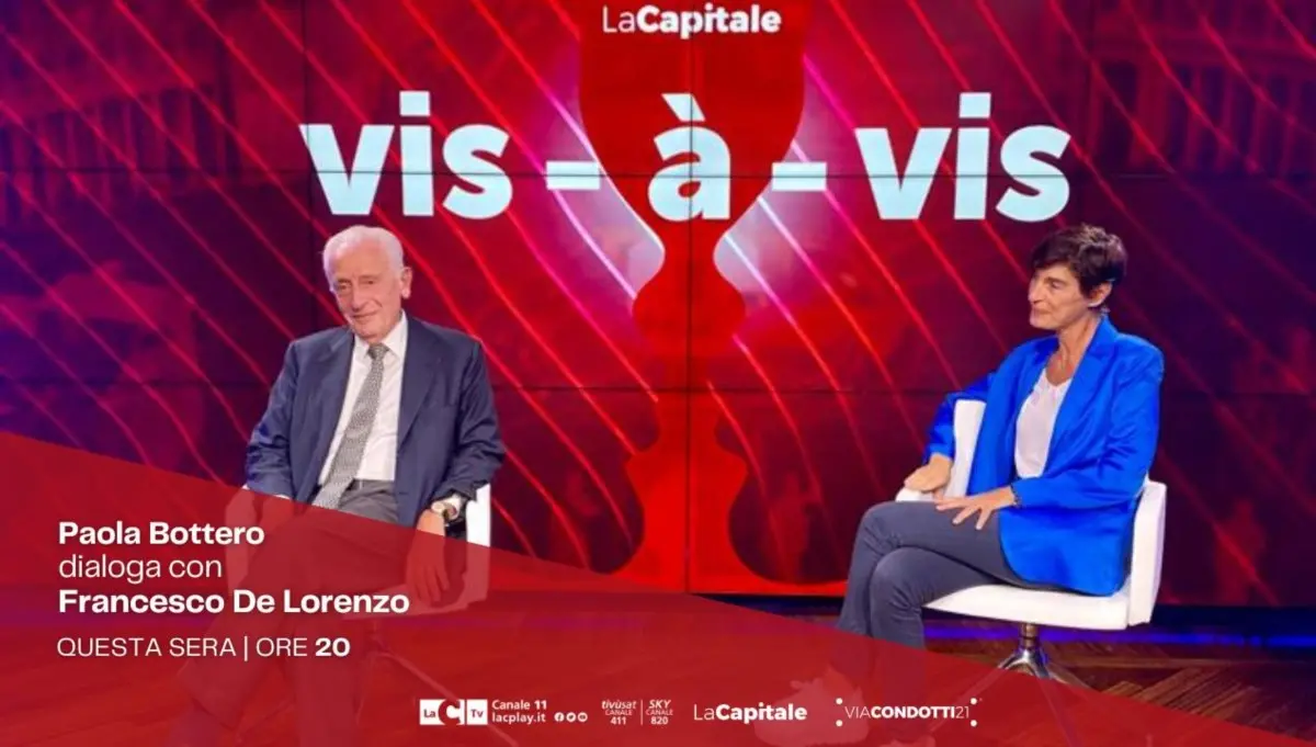 Una vita per gli altri, Francesco de Lorenzo ospite della Capitale Vis-à-Vis