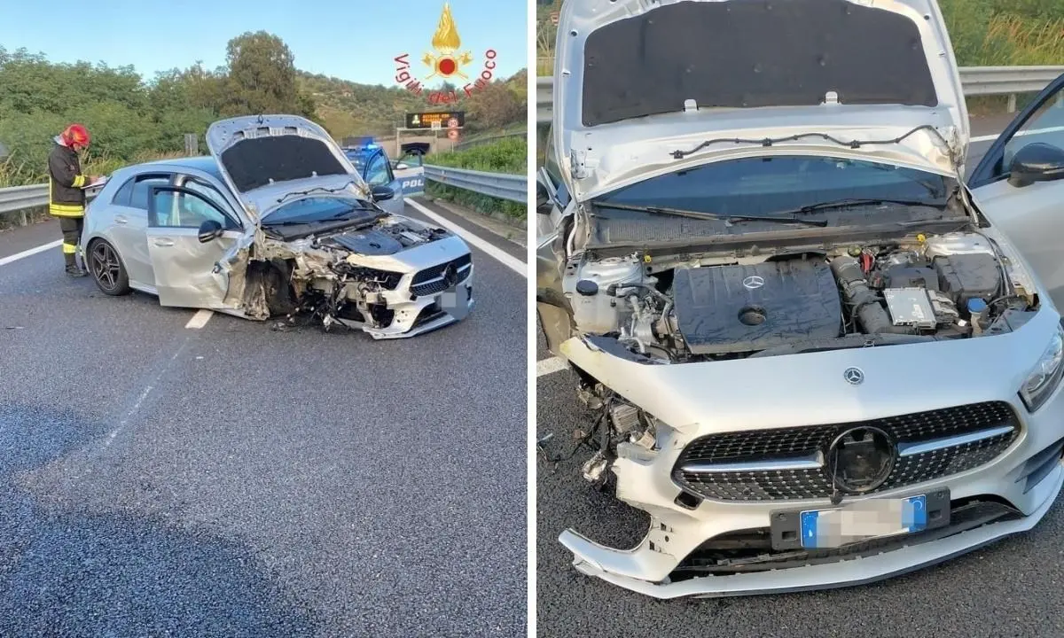 Incidente sulla ss 280 a Marcellinara, perde il controllo dell’auto e finisce contro lo spartitraffico: un ferito