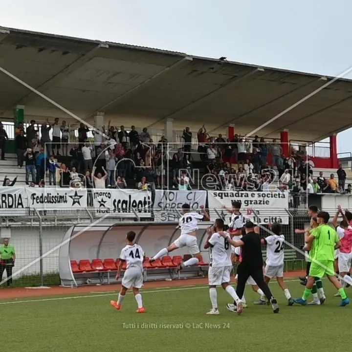 Momento felice per lo Scalea, capolista con pieno merito del torneo