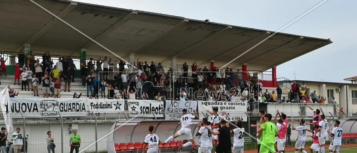 Momento felice per lo Scalea, capolista con pieno merito del torneo