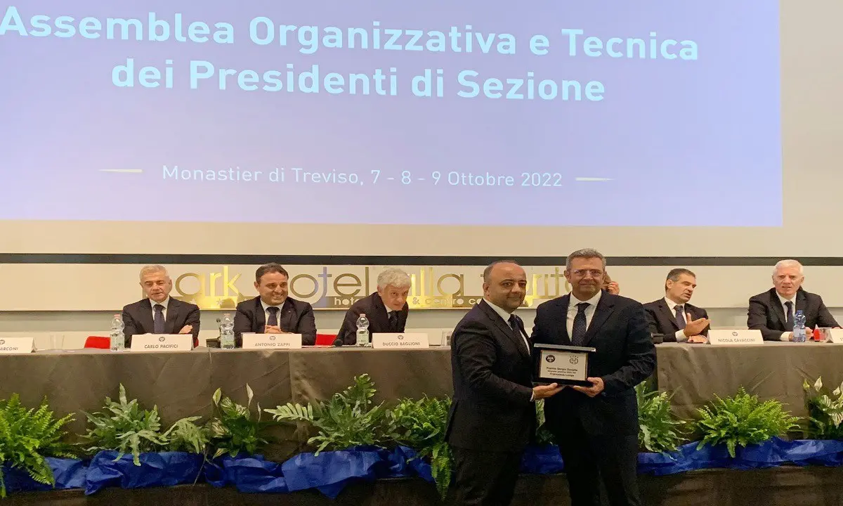 A Franco Longo il Premio Gonella: è il miglior presidente d’Italia del Comitato Regionale Arbitri