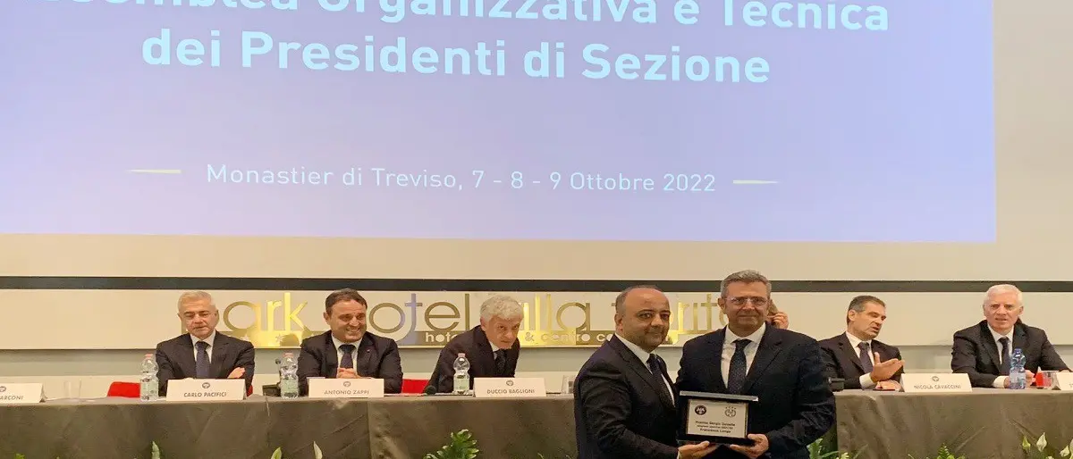 A Franco Longo il Premio Gonella: è il miglior presidente d’Italia del Comitato Regionale Arbitri