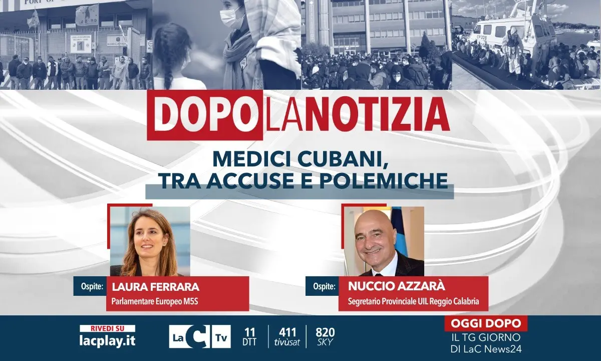 Medici cubani tra accuse e polemiche, torna alle 14.30 l’appuntamento con Dopo la notizia