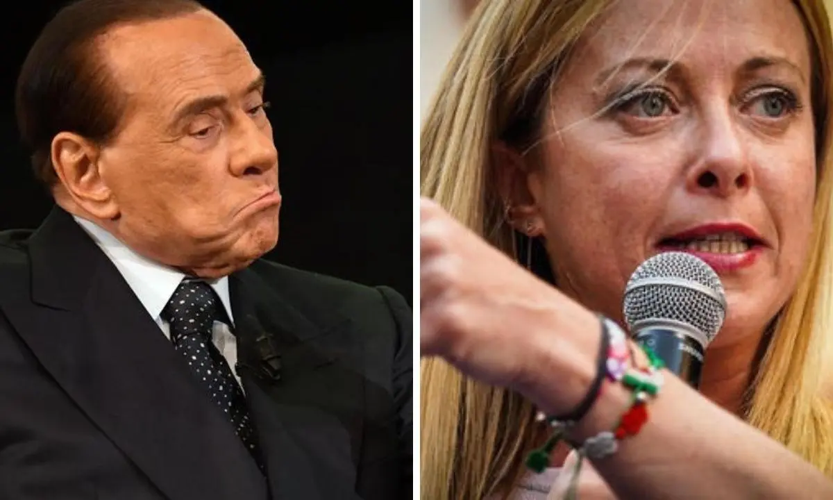 Silvio, Giorgia e le “fogne”