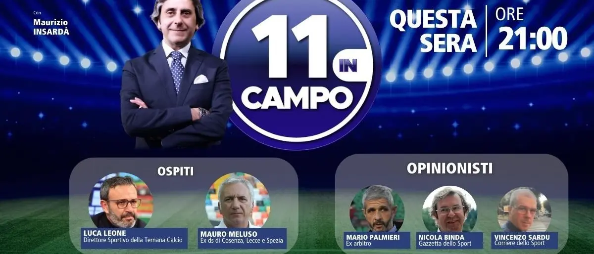 Su LaC Tv l’ex direttore sportivo del Cosenza: Mauro Meluso tra gli ospiti di “11 in campo”