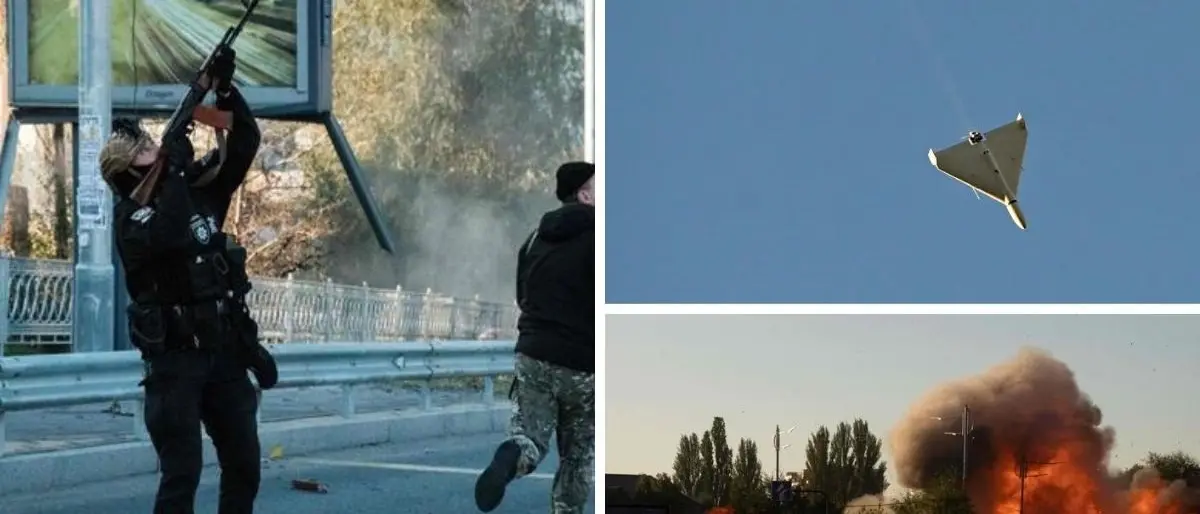 Ucraina, allarme aereo su Kiev: i russi attaccano la capitale con droni kamikaze