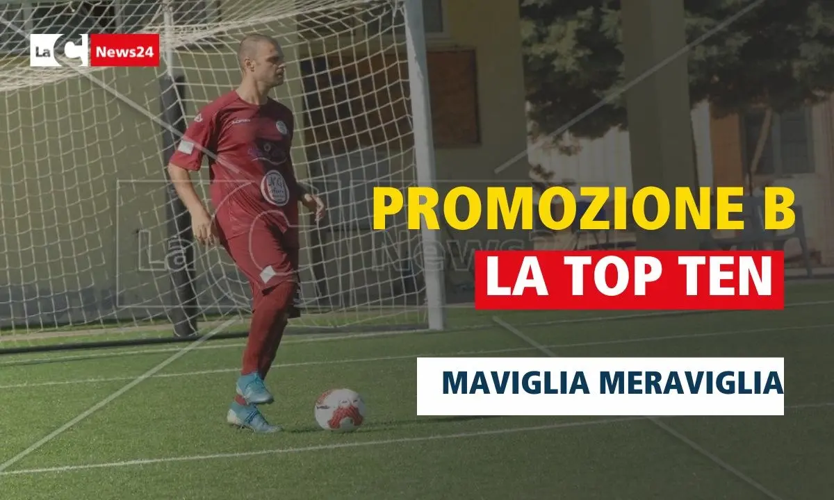 Promozione B, la top ten di Zona D: Maviglia leader di un Ardore che continua a stupire