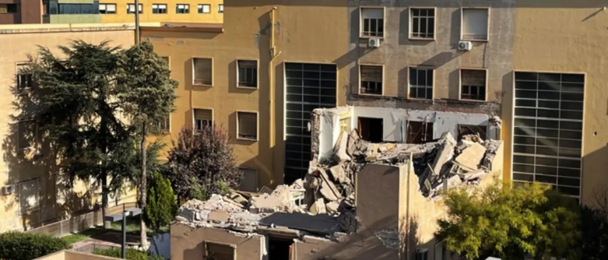 Crollo aula magna dell’Università di Cagliari, 4 indagati per disastro colposo