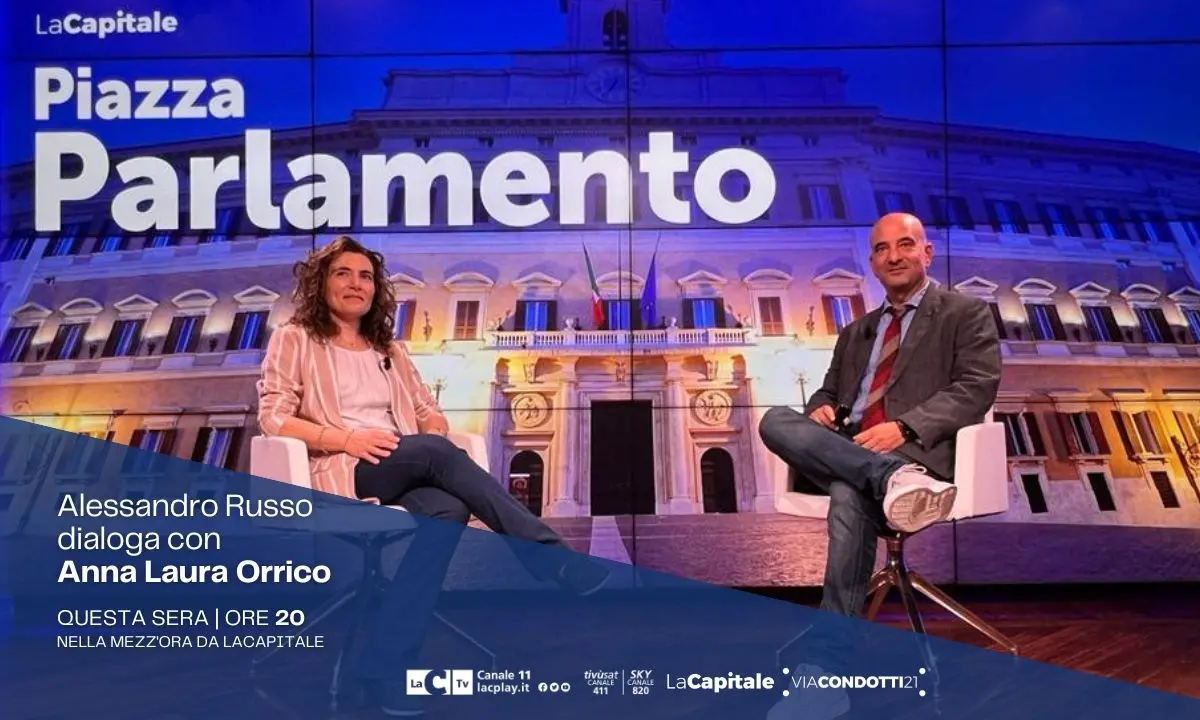 «La Calabria non ha tempo da perdere»: Anna Laura Orrico a Piazza Parlamento, questa sera alle 20