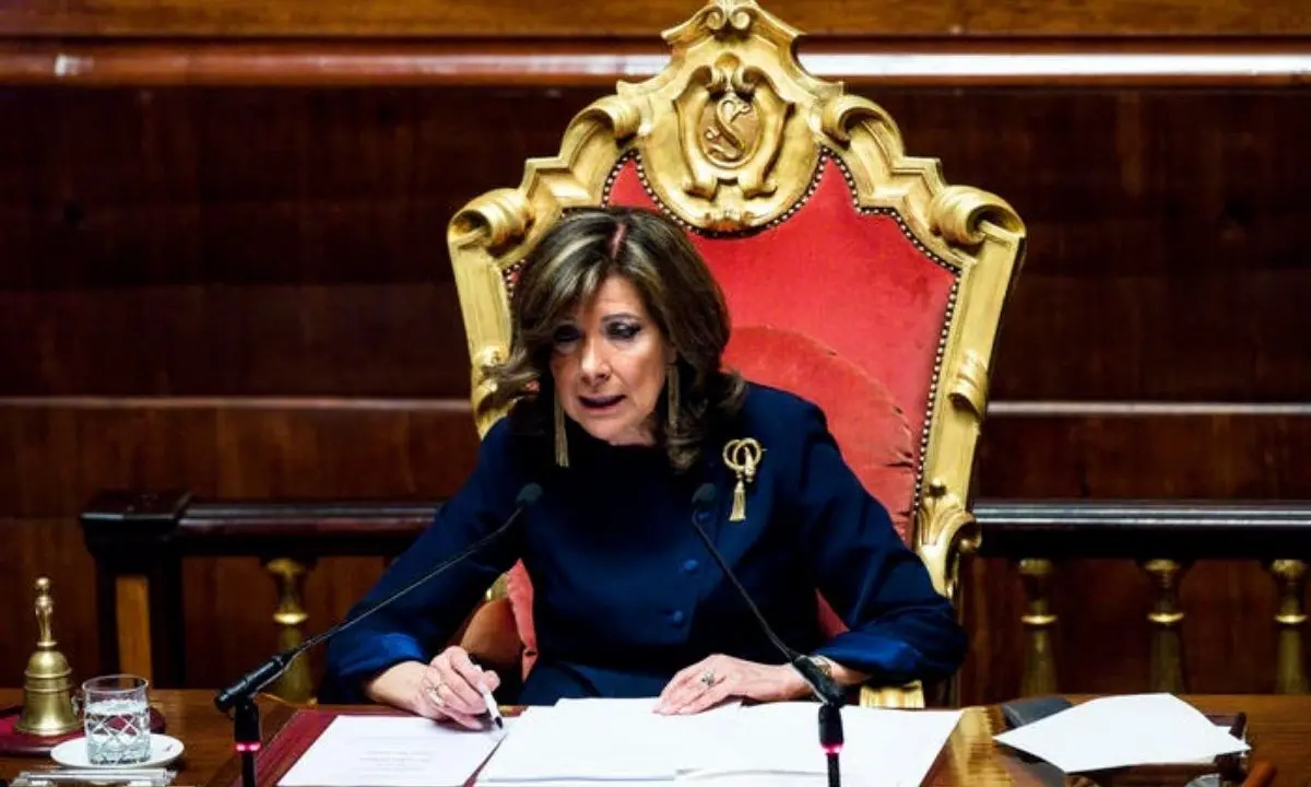 Elisabetta Casellati da presidente del Senato a ministro delle Riforme