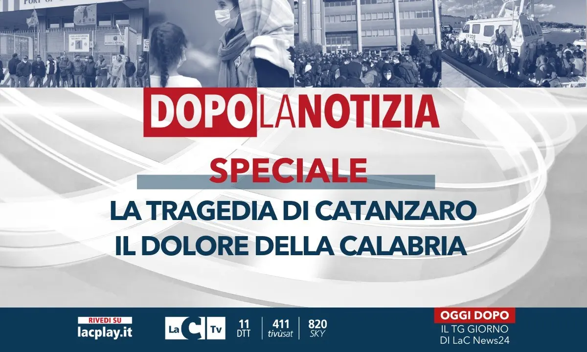 La tragedia di Catanzaro, il dolore della Calabria: oggi lo speciale a Dopo la notizia - DIRETTA