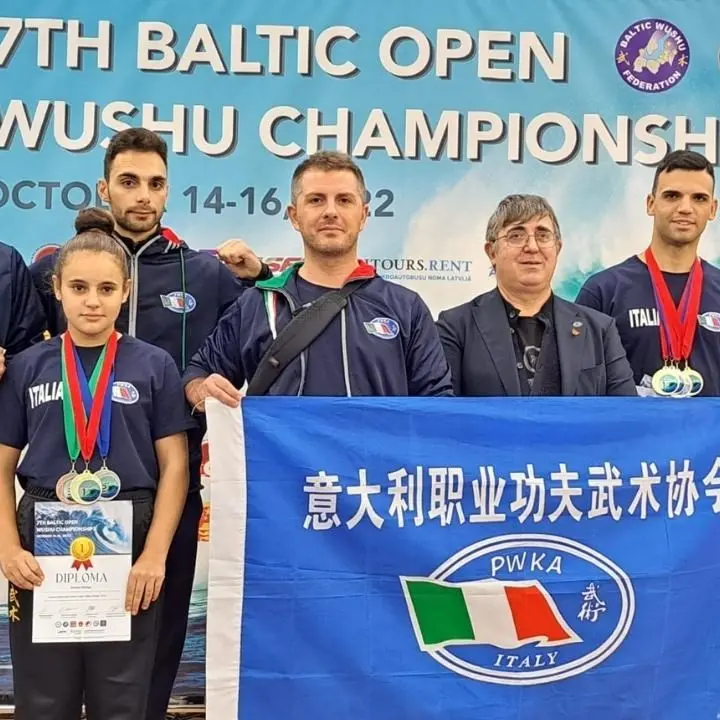 Wushu Kung Fu, atleti calabresi protagonisti in Lettonia ai campionati della Baltic Federation