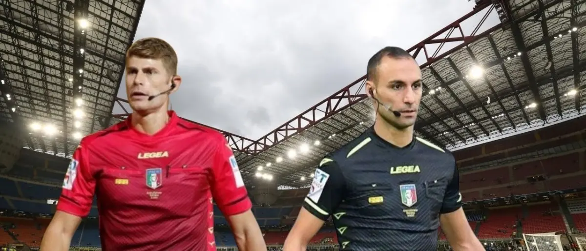Gli arbitri calabresi Cosso e Massara ancora insieme allo stadio San Siro