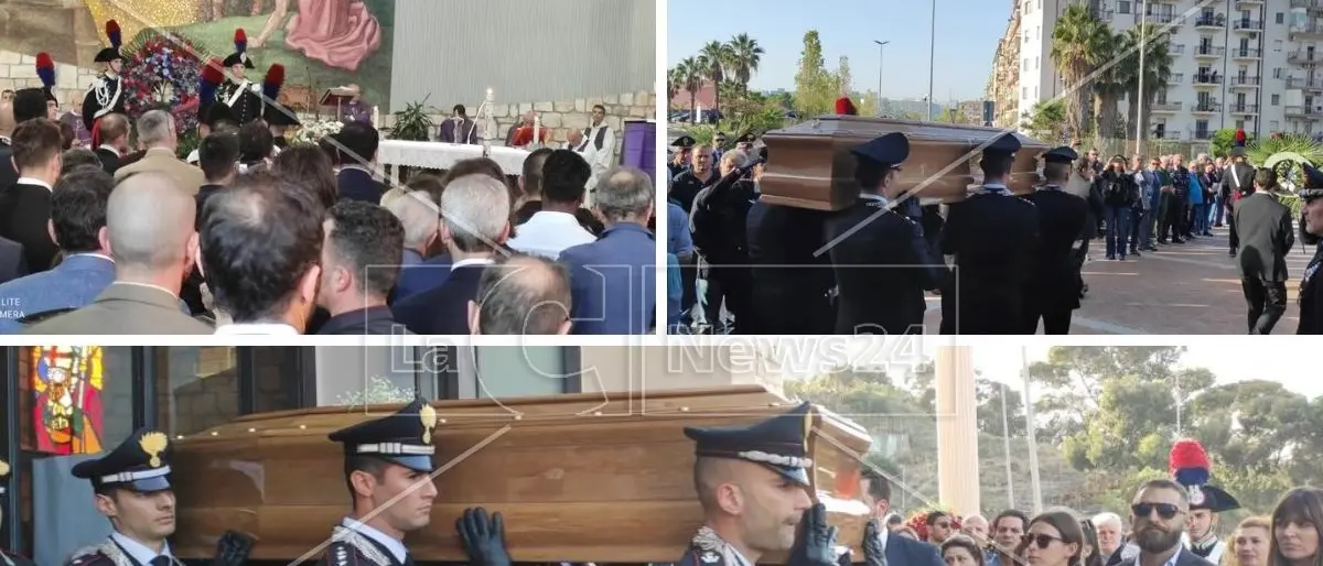 L’ultimo saluto al colonnello Gabriele Mambor, celebrati a Crotone i funerali
