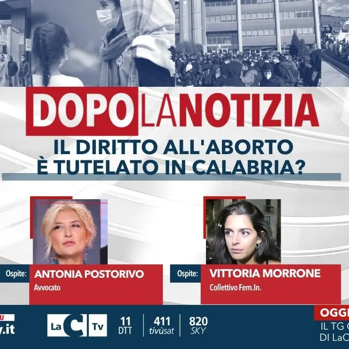 Il diritto all’aborto è tutelato in Calabria? Torna oggi Dopo la notizia