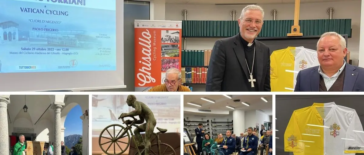 Cicismo: il Premio Torriano alla Vatican Cycling, la squadra del Papa