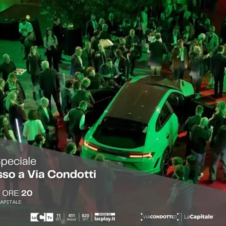 Presentata a Roma l’ultima Lamborghini. Il grande evento a Palazzo Torlonia questa sera su LaC