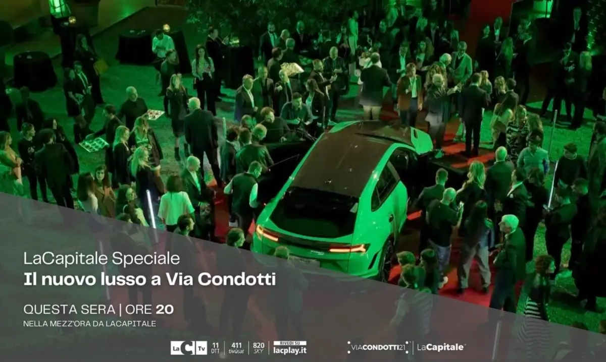 Presentata a Roma l’ultima Lamborghini. Il grande evento a Palazzo Torlonia questa sera su LaC