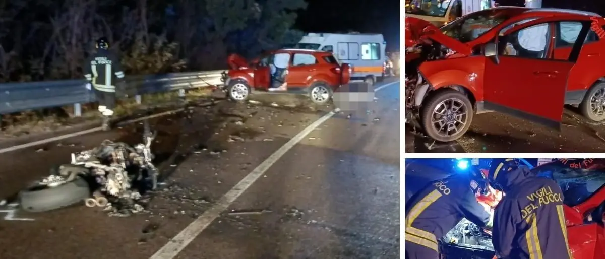 Incidente sulla statale 107 silana-crotonese, scontro tra una moto e un’auto: muore un 27enne