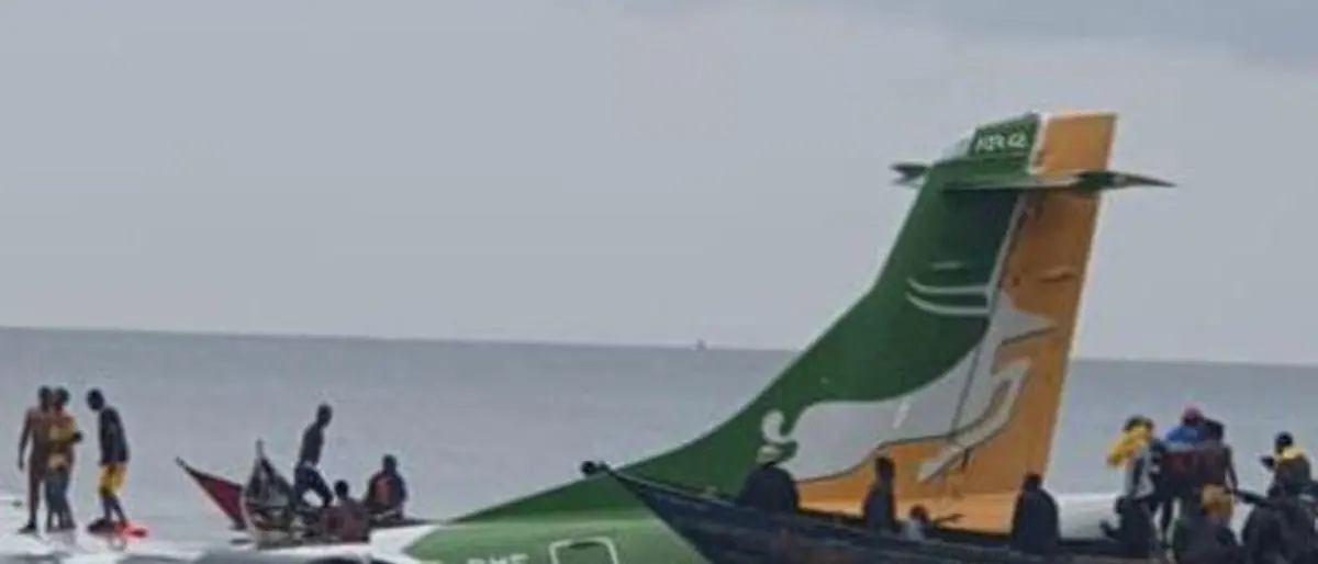 Incidente in Tanzania, aereo precipita nel Lago Vittoria: nessuna vittima, almeno 26 feriti