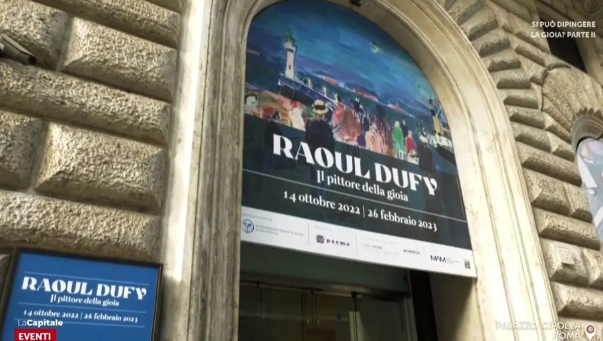 I giochi di colore e di luce di Raoul Dufy in mostra a Roma. L’esposizione del pittore della gioia su LaC