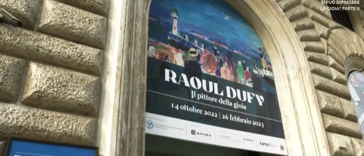 I giochi di colore e di luce di Raoul Dufy in mostra a Roma. L’esposizione del pittore della gioia su LaC