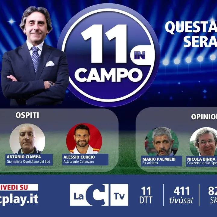 Su LaC Tv Alessio Curcio: l’attaccante del Catanzaro tra gli ospiti di “11 in campo”