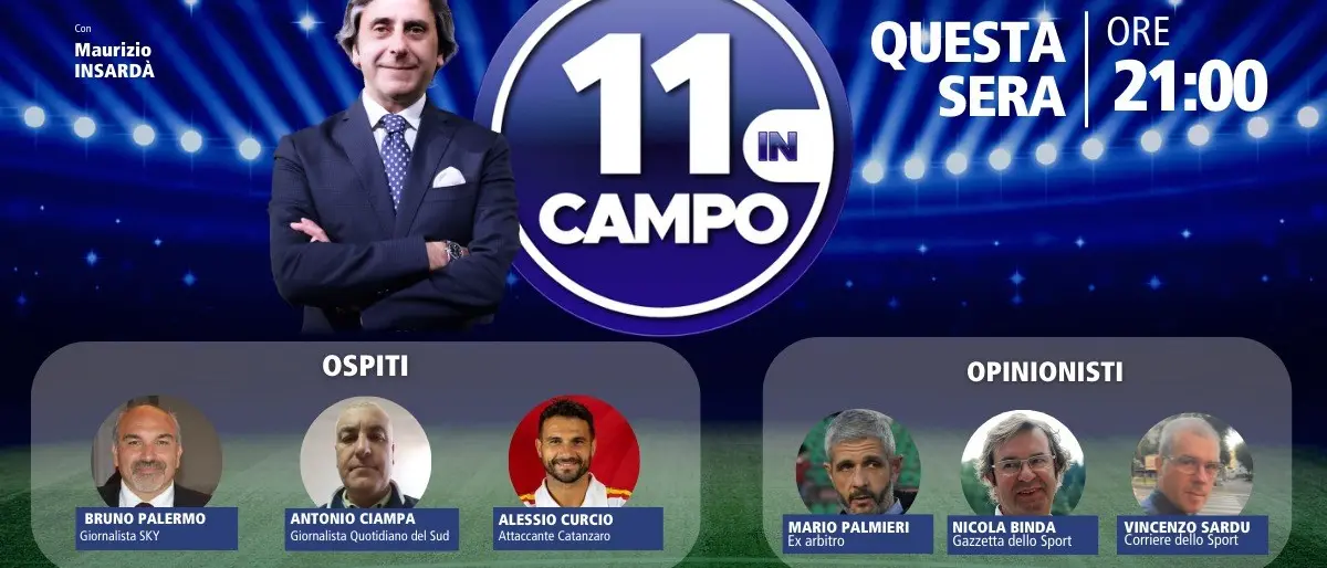 Su LaC Tv Alessio Curcio: l’attaccante del Catanzaro tra gli ospiti di “11 in campo”