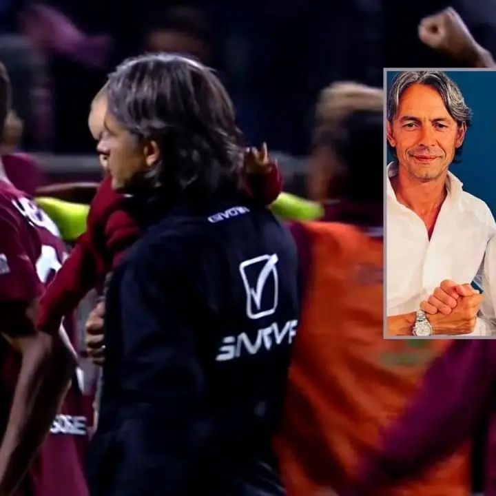 La notte della Reggina: il piccolo Edoardo Inzaghi sotto la Curva e Saladini che esalta papà Pippo