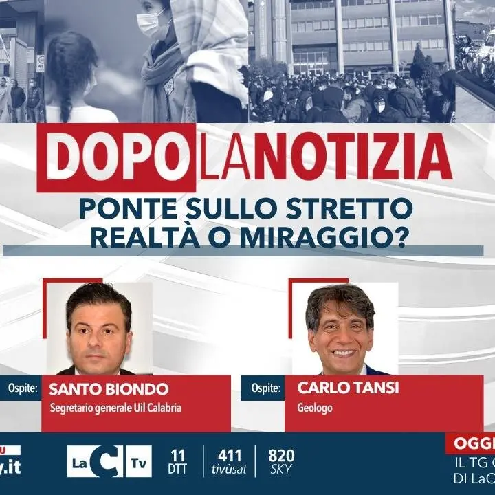 Ponte sullo Stretto, realtà o miraggio? Torna oggi alle 14.30 Prima della notizia