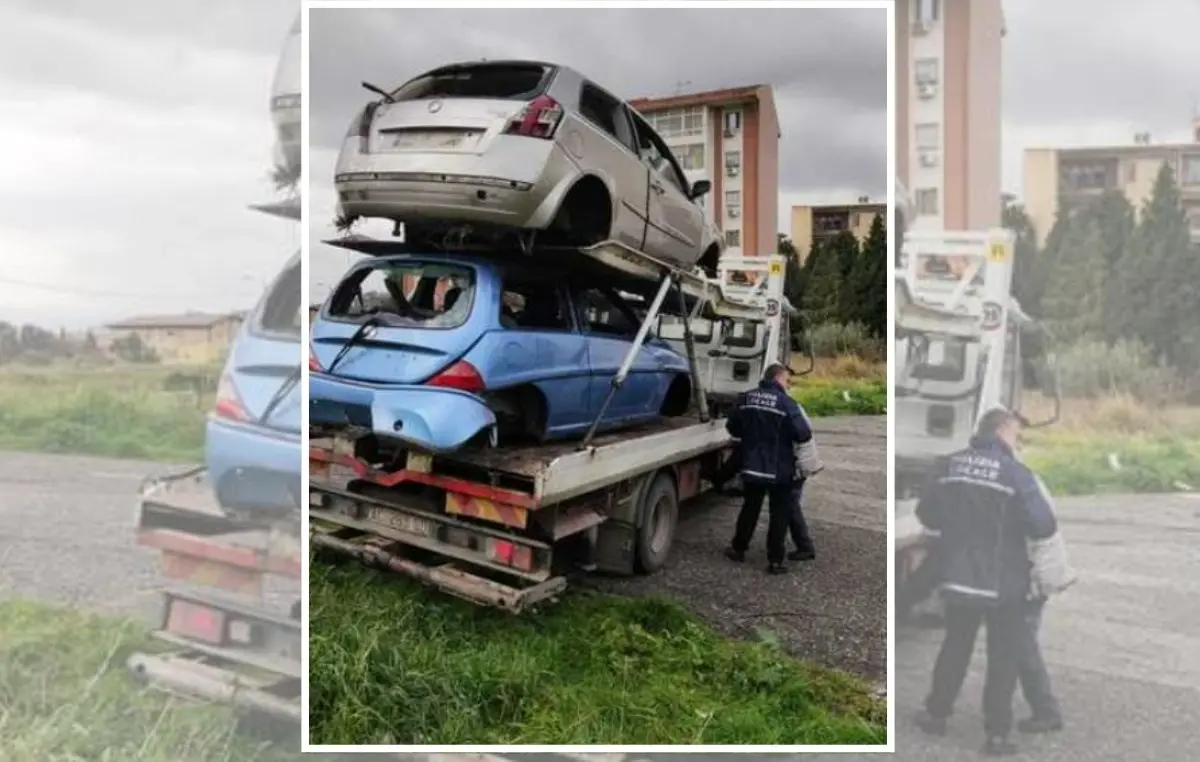 Catanzaro, più di 30 auto abbandonate rimosse dalla Polizia locale