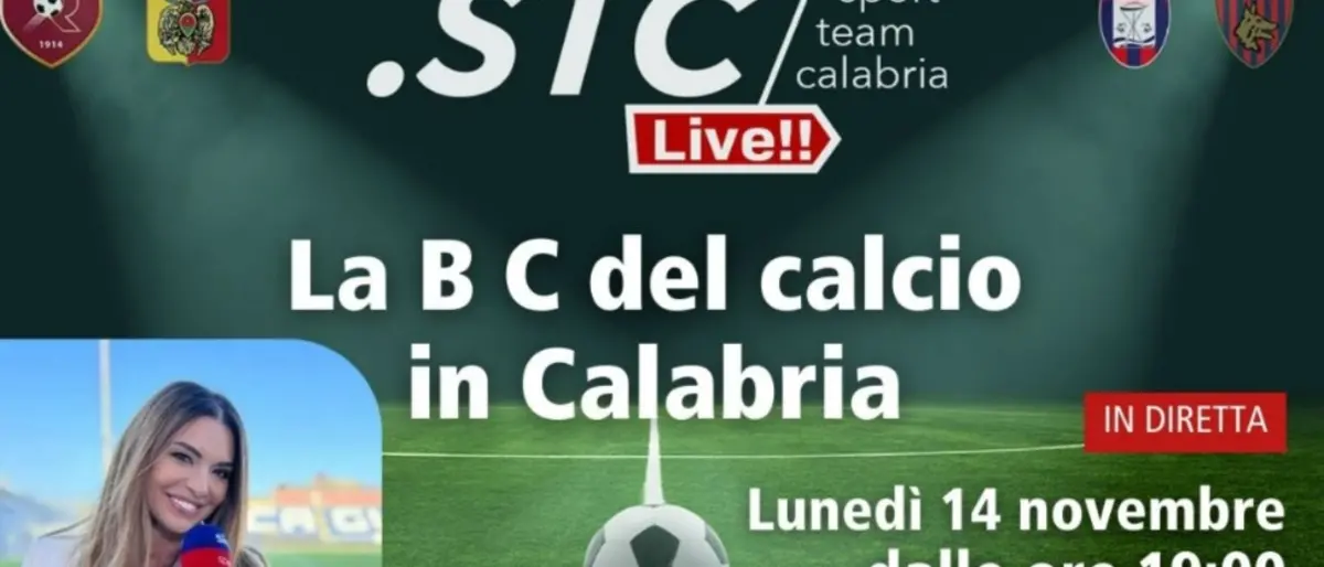 Torna la B C del calcio in Calabria, appuntamento in diretta su LaC News24