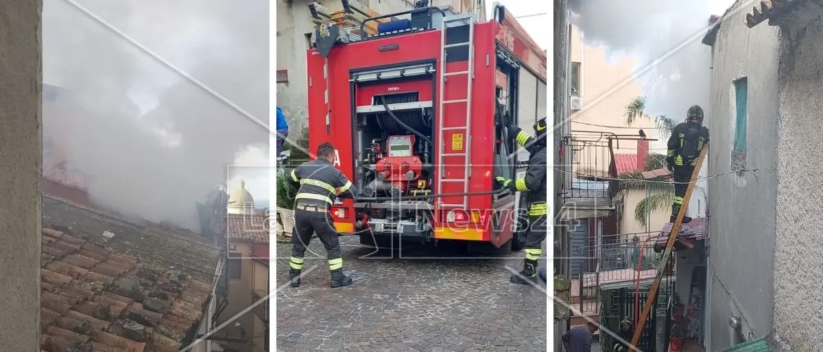 Nocera, incendio in una casa nel centro storico: ottantenne salvato da un carabiniere fuori servizio
