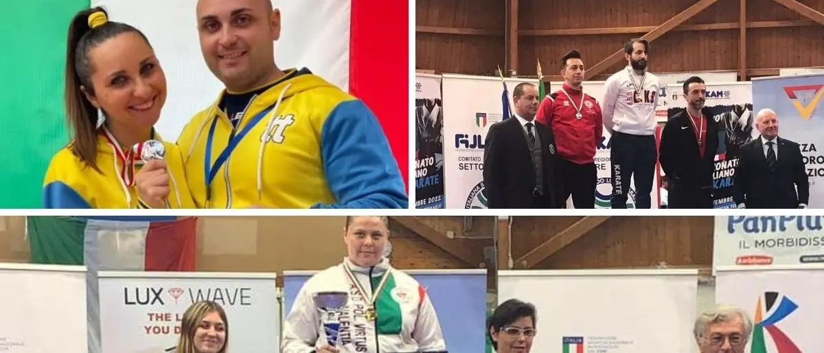 La Calabria protagonista al Campionato nazionale di Karate: un oro e due medaglie d’argento