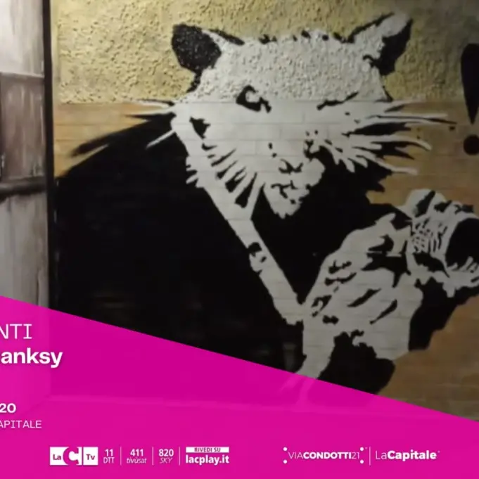 The world of Banksy, la immersive experience nel cuore della Stazione Tiburtina questa sera su LaC