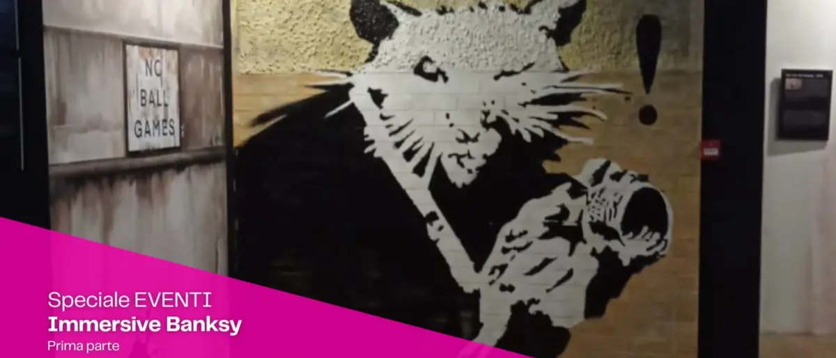 The world of Banksy, la immersive experience nel cuore della Stazione Tiburtina questa sera su LaC