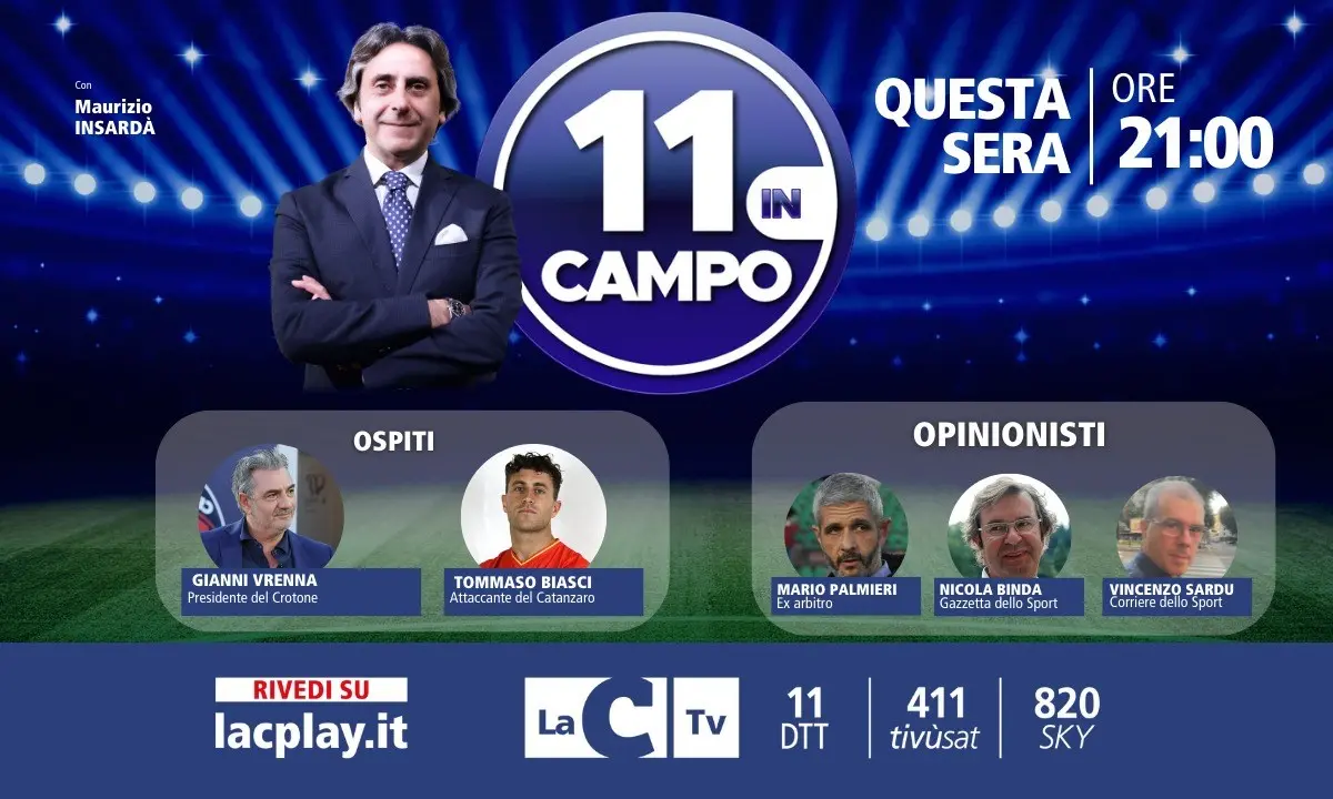 Serie B, Catanzaro e Crotone a 11 in campo: ospiti il presidente rossoblù Vrenna e il bomber delle aquile Biasci