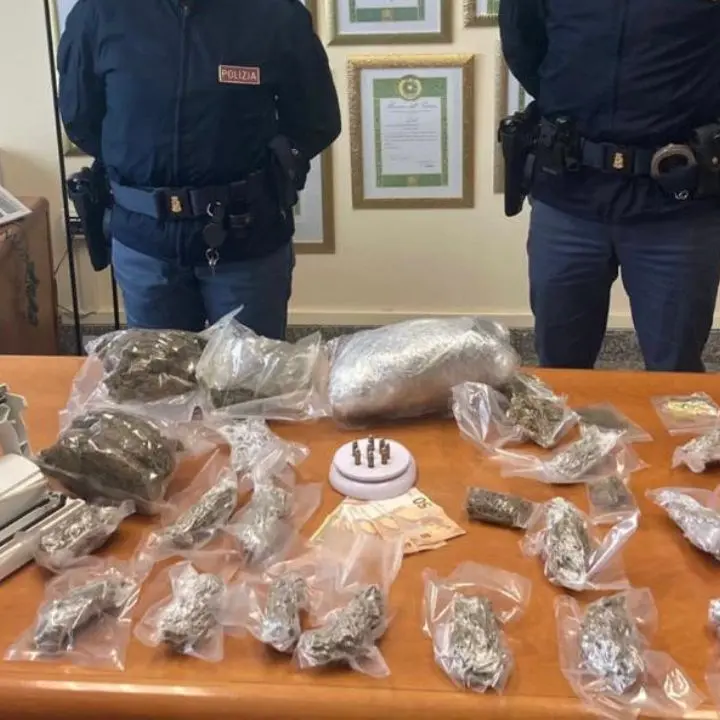 Vibo Valentia, nascondeva in casa 2 chili di marijuana e delle munizioni: arrestato