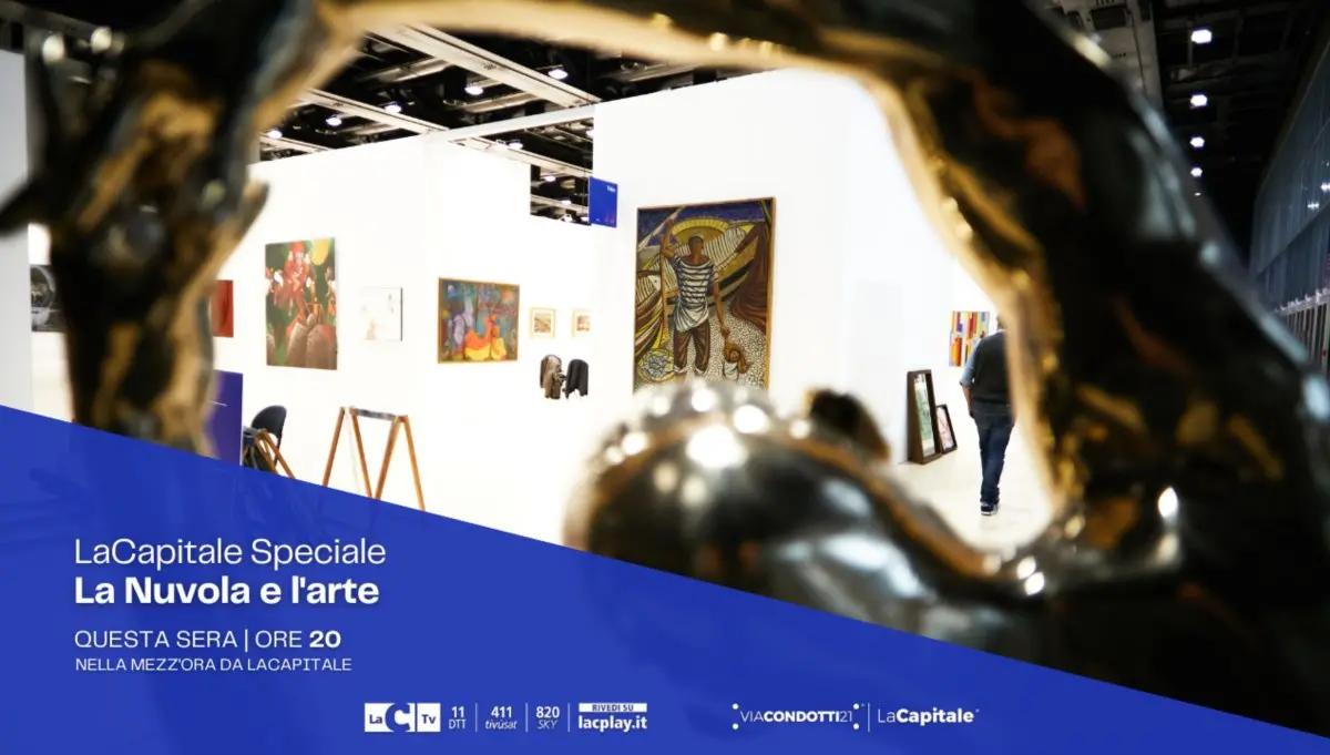 Roma arte in Nuvola, la fiera internazionale di arte contemporanea questa sera su LaC