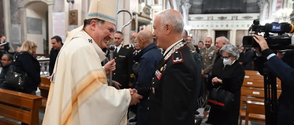 Catanzaro, i carabinieri celebrano la patrona dell’Arma Virgo fidelis con una messa solenne