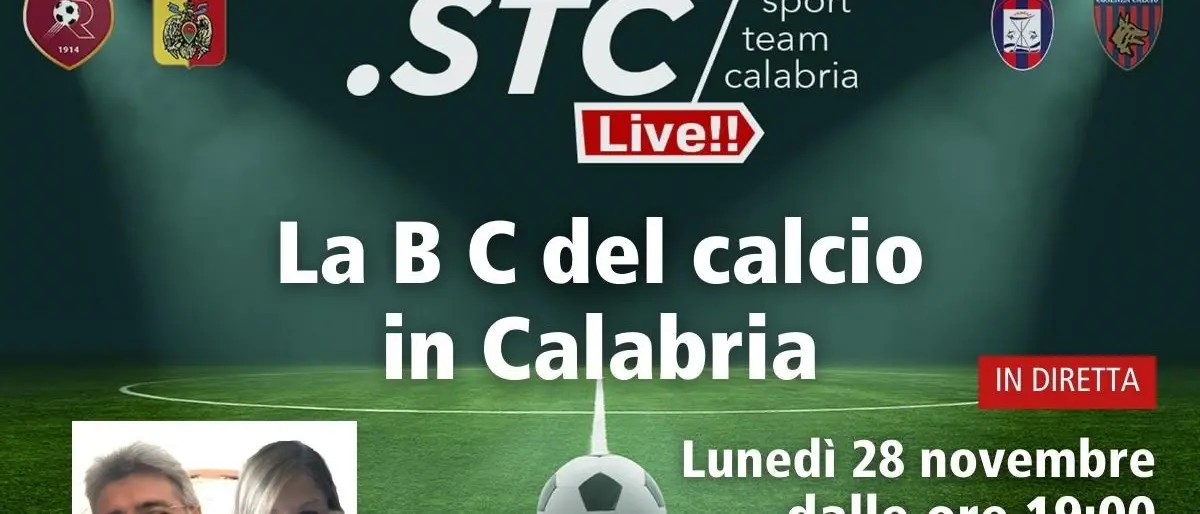 Torna la B C del calcio calabrese, appuntamento in diretta su LaC News24