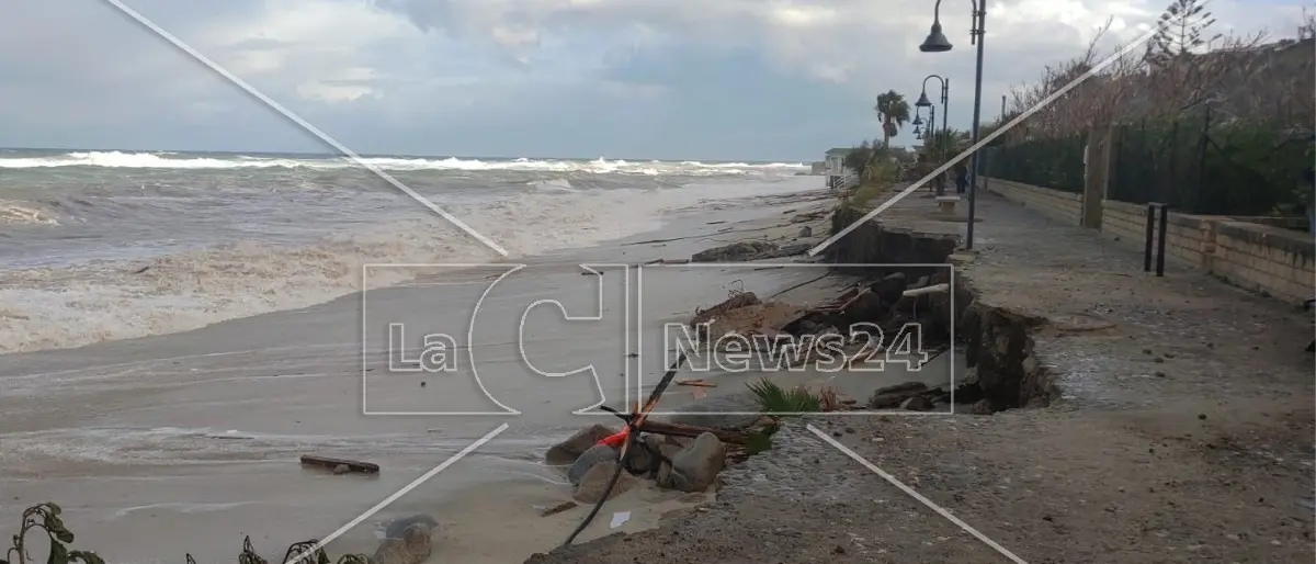 Erosione costiera, Italia viva Calabria: «Si nomini un commissario»