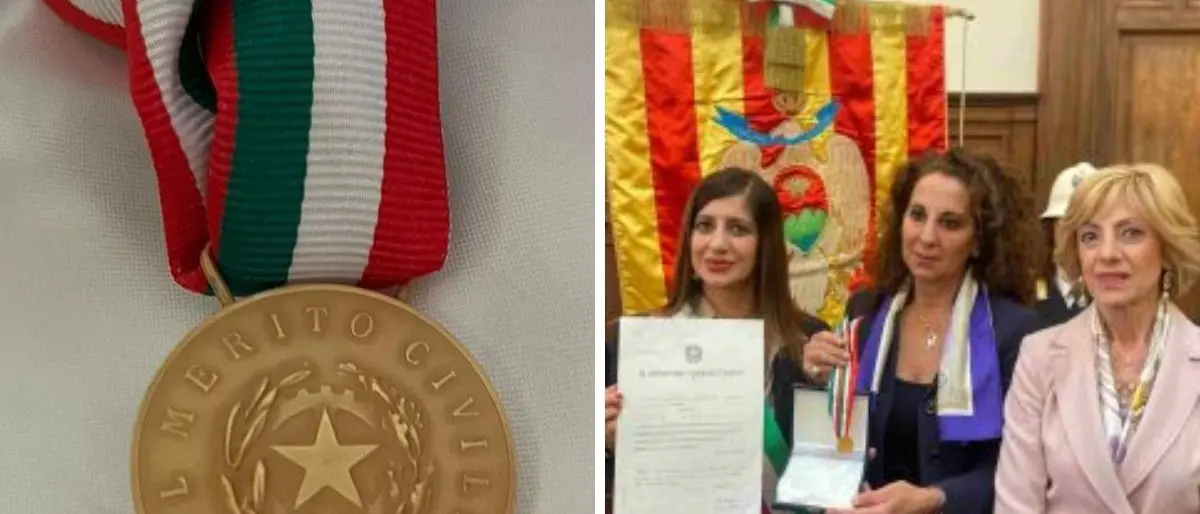 Medaglia d’oro al merito civile alla Città di Catanzaro per i bombardamenti subiti durante la guerra