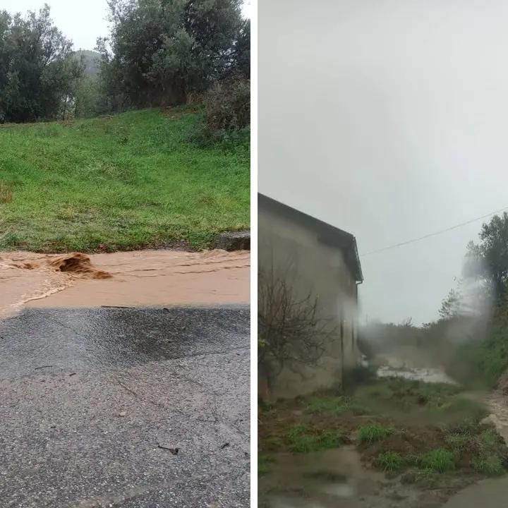 Frane e smottamenti a causa del maltempo, una frazione di Vaccarizzo Albanese isolata da ieri