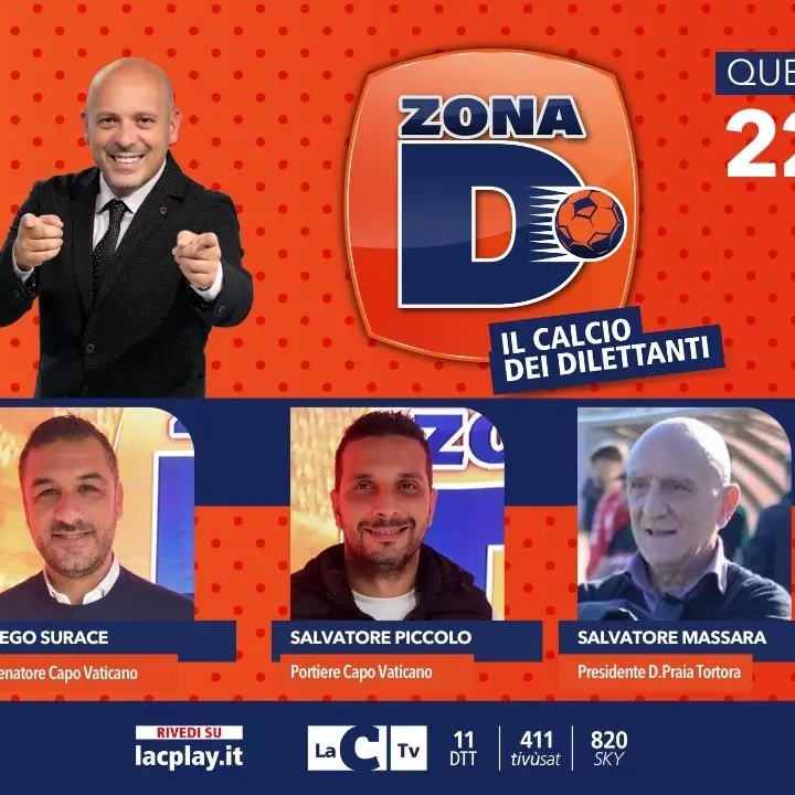 Il portiere goleador, l’allenatore emergente e il presidente della squadra dei record: questa sera a Zona D