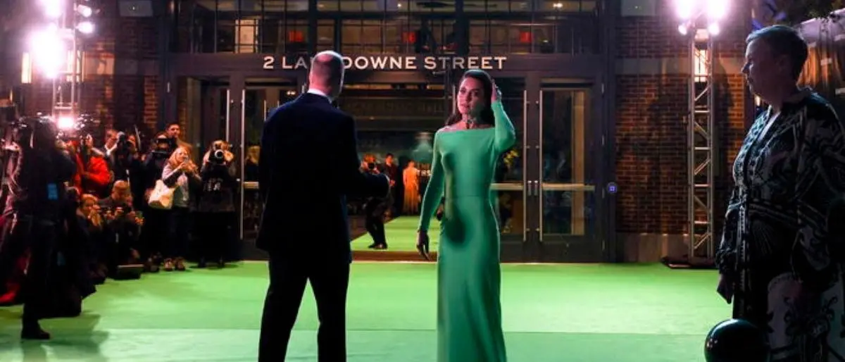 Usa, la principessa Kate al gala del Music hall di Boston con un abito noleggiato online