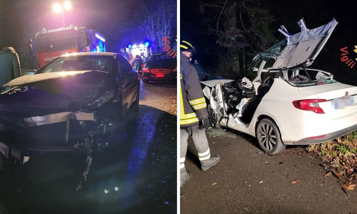 Incidente nel Catanzarese, quattro feriti nello scontro tra due auto: due giovani trasportati in ospedale