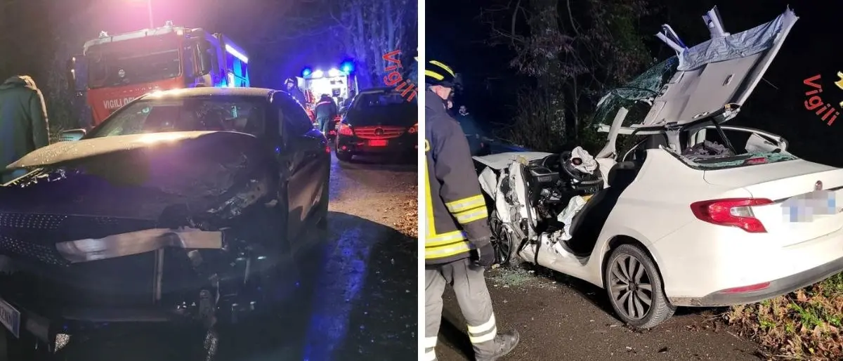 Incidente nel Catanzarese, quattro feriti nello scontro tra due auto: due giovani trasportati in ospedale